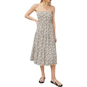 Rails Leni Womens Organic Cotton Floral Print Dress